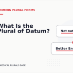 What Is the Plural of Datum?