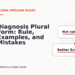 Diagnosis Plural Form: Rule, Examples, and Mistakes