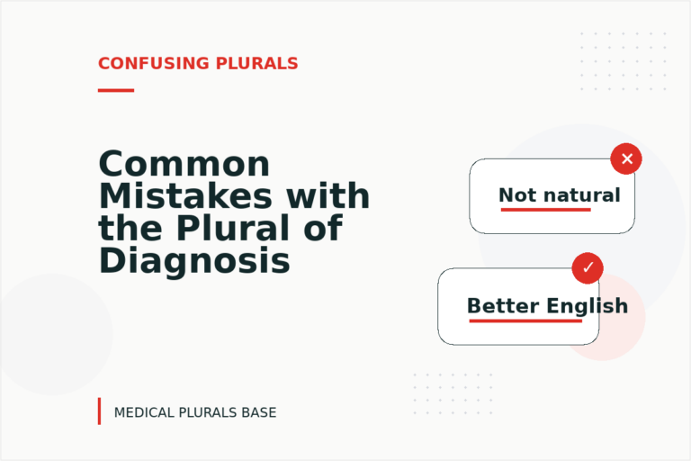 Common Mistakes with the Plural of Diagnosis Common Mistakes with the Plural of Diagnosis