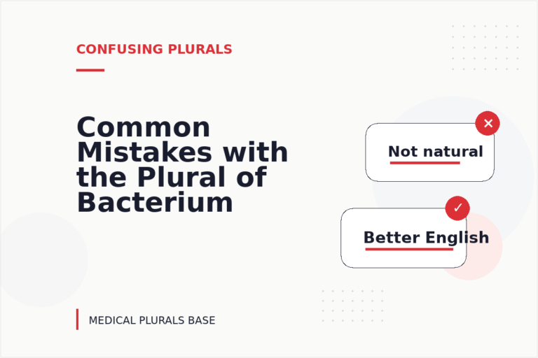 Common Mistakes with the Plural of Bacterium Common Mistakes with the Plural of Bacterium