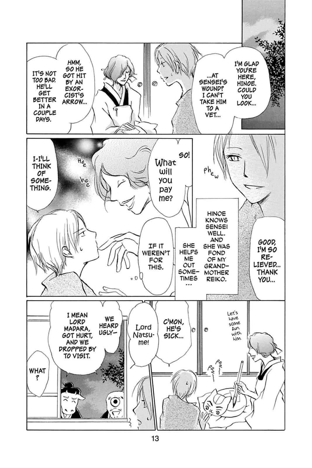 Natsume Yuujinchou Chapter 27 Page 13