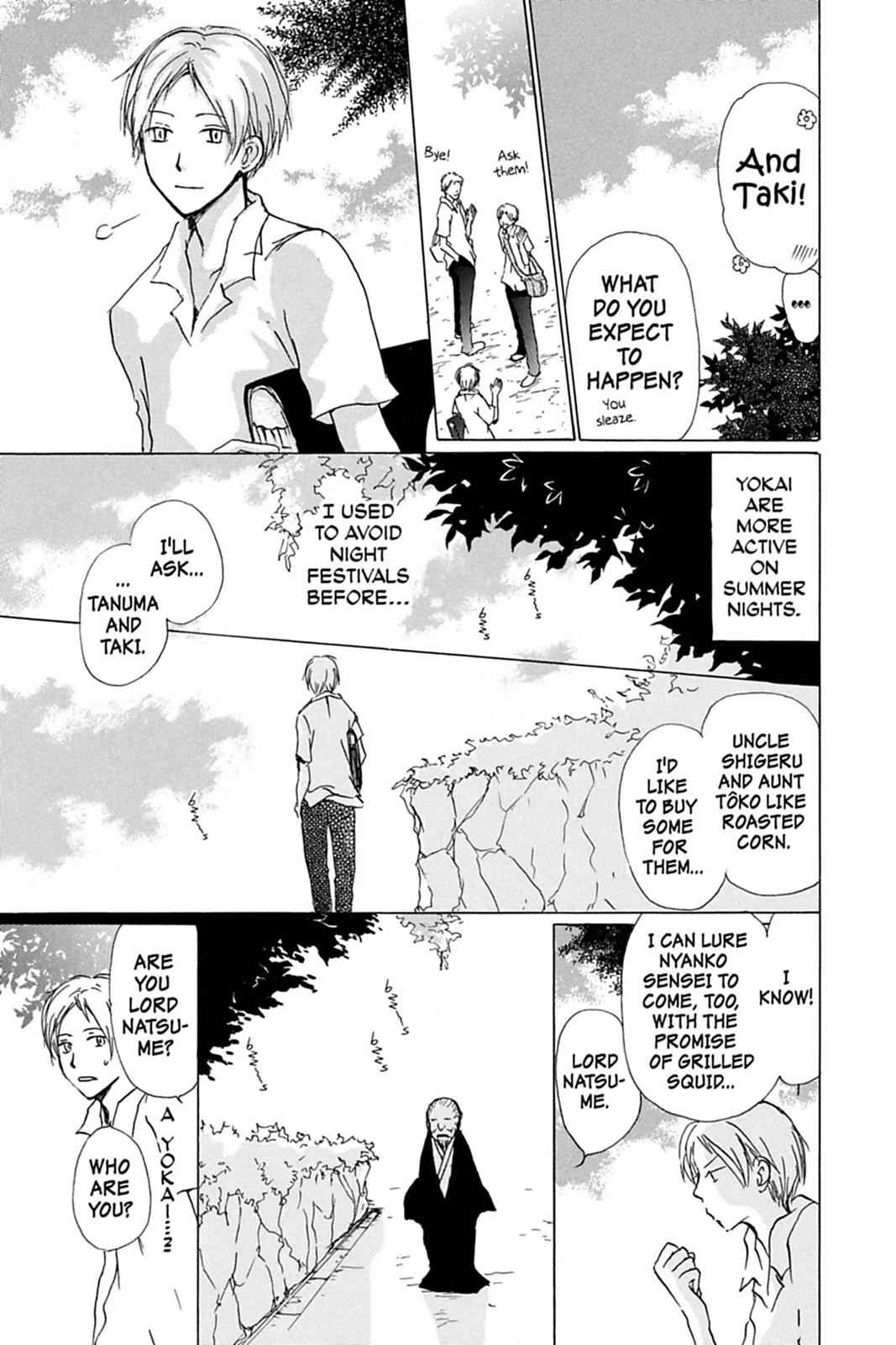 Natsume Yuujinchou Chapter 34 Page 3