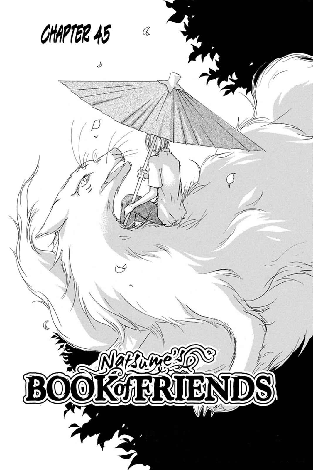 Natsume Yuujinchou Chapter 45 Page 1