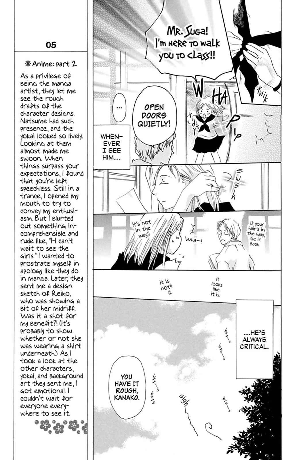 Natsume Yuujinchou Chapter 22.6 Page 7