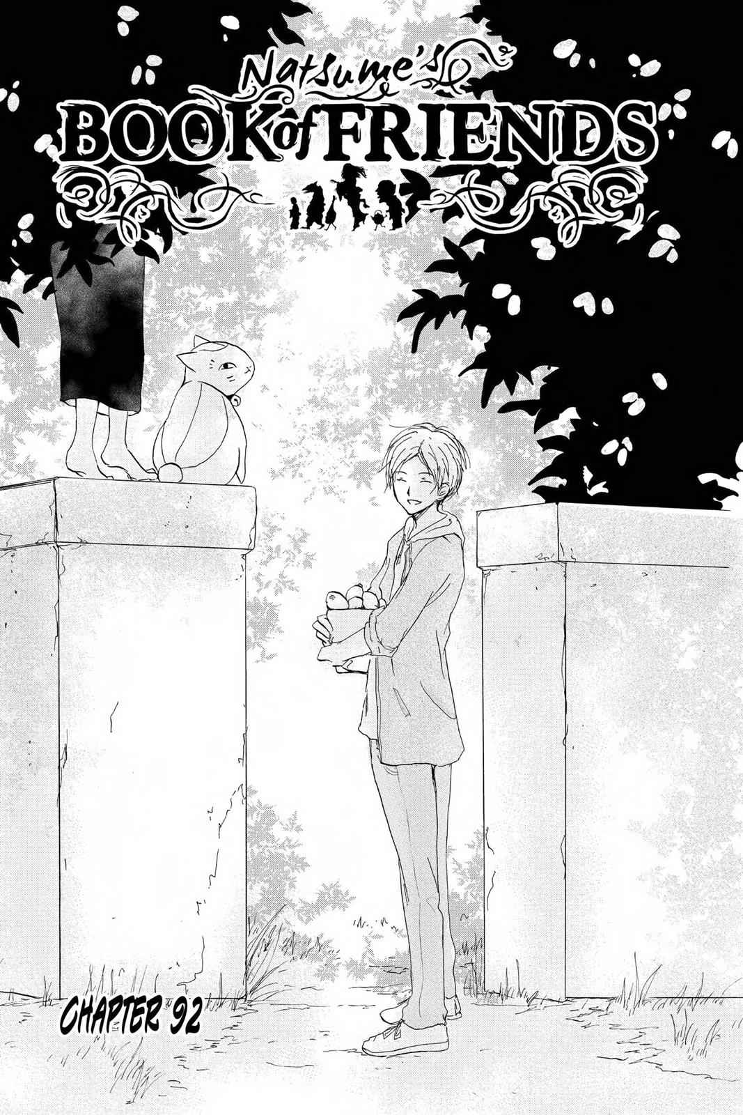 Natsume Yuujinchou Chapter 92 Page 1