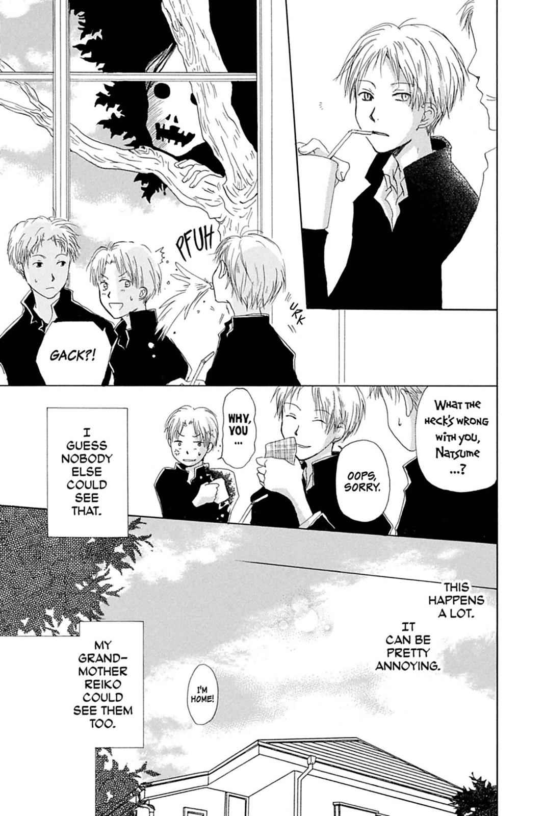 Natsume Yuujinchou Chapter 7 Page 3