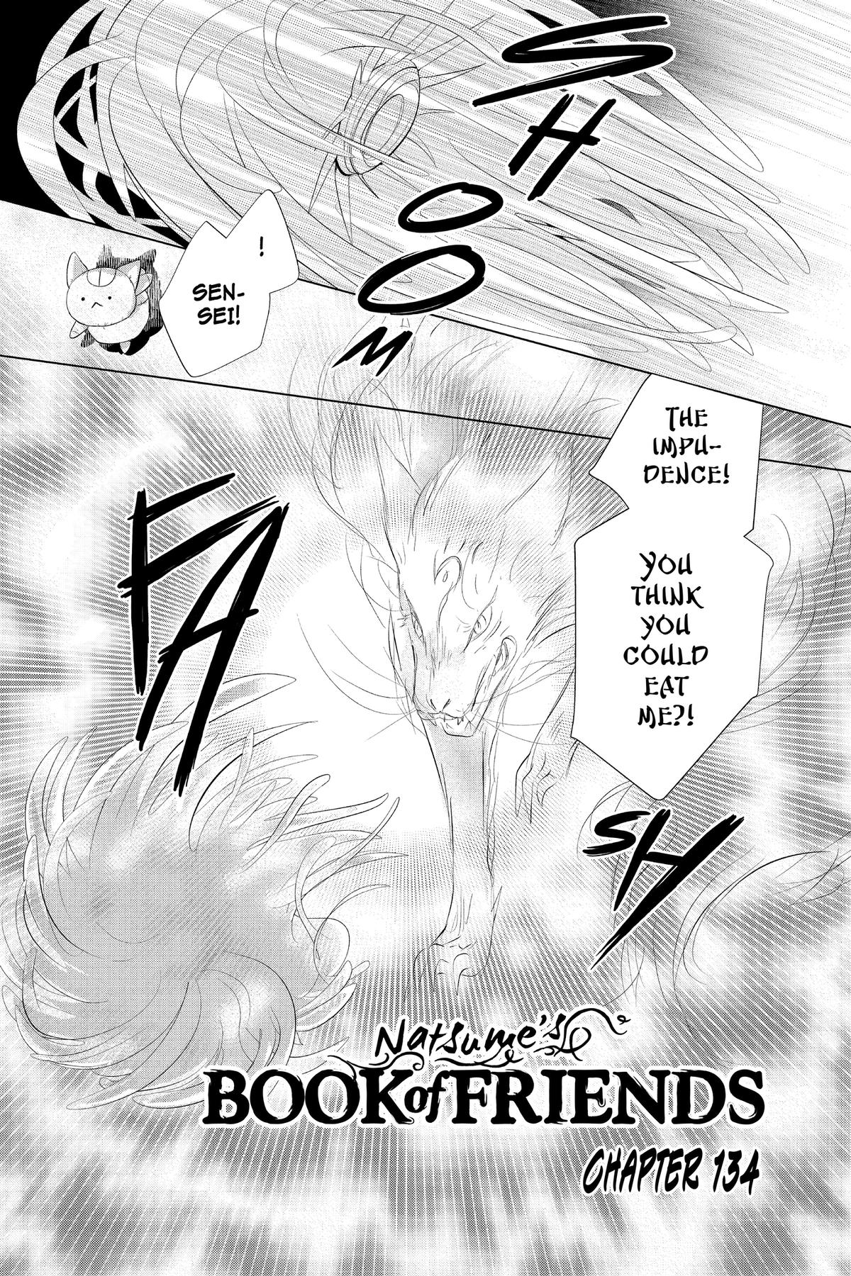 Natsume Yuujinchou Chapter 134 Page 1