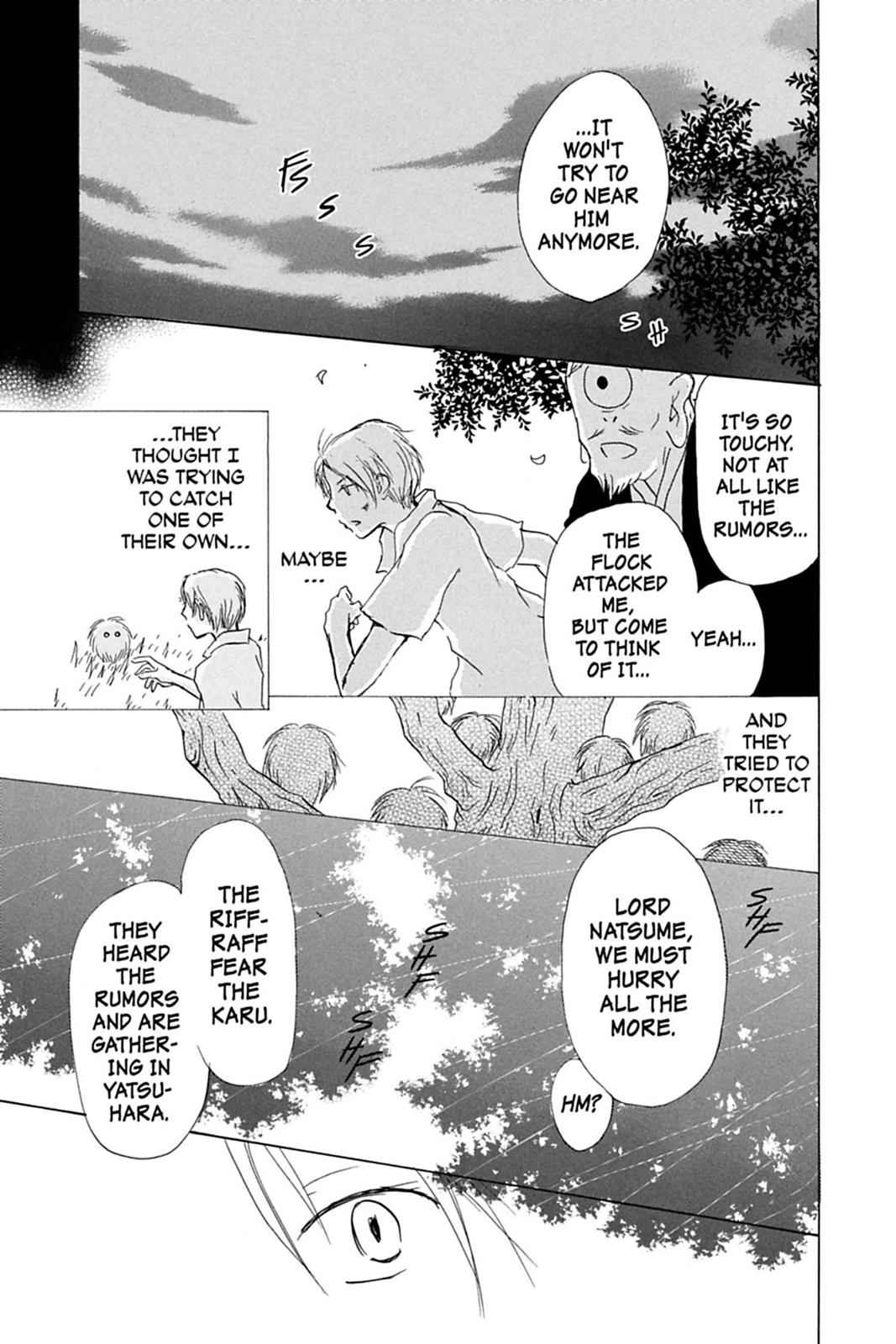 Natsume Yuujinchou Chapter 33 Page 15