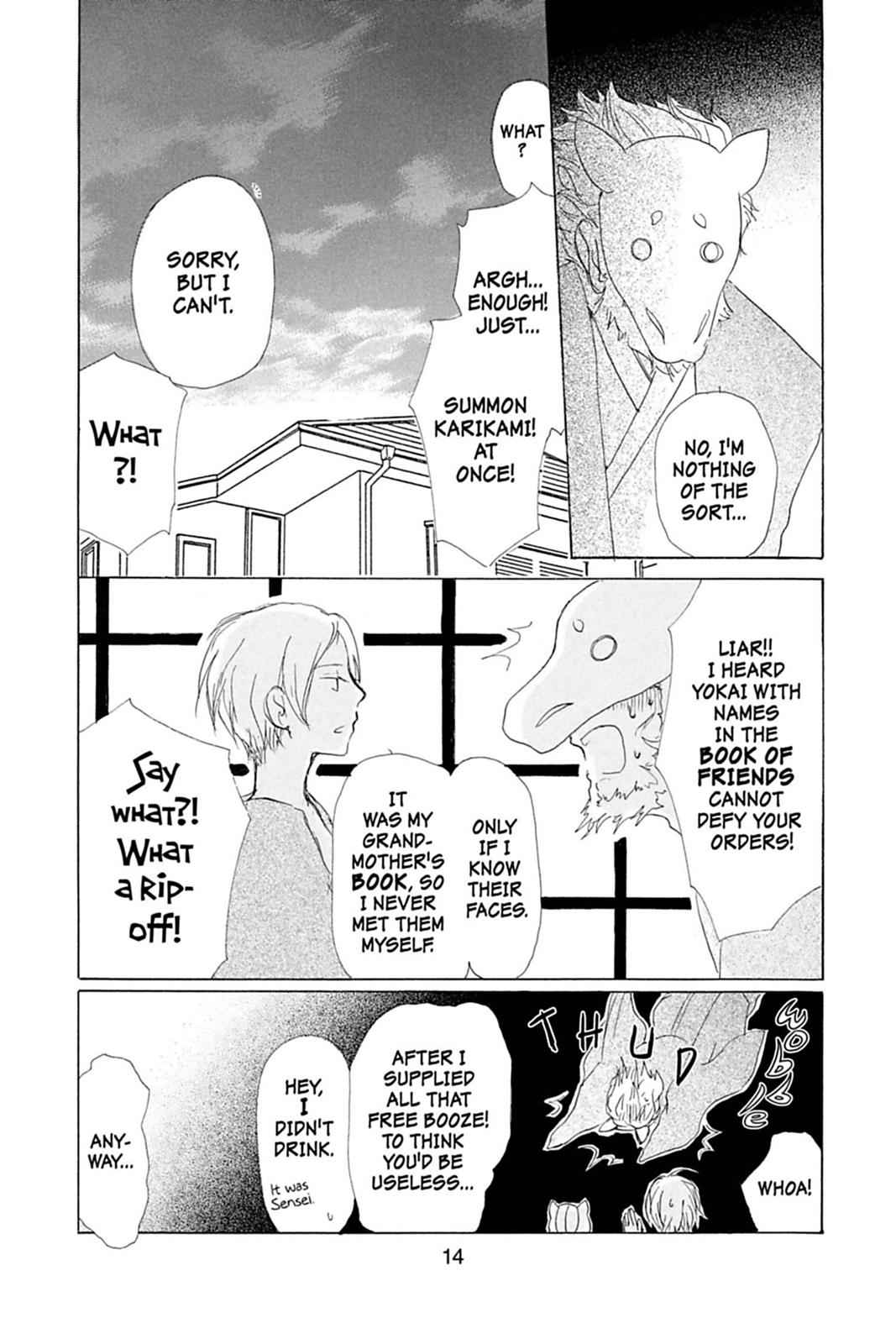 Natsume Yuujinchou Chapter 47 Page 15
