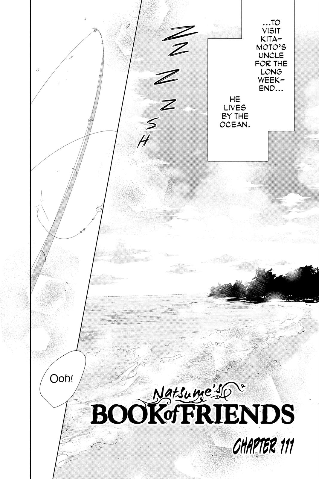 Natsume Yuujinchou Chapter 111 Page 2