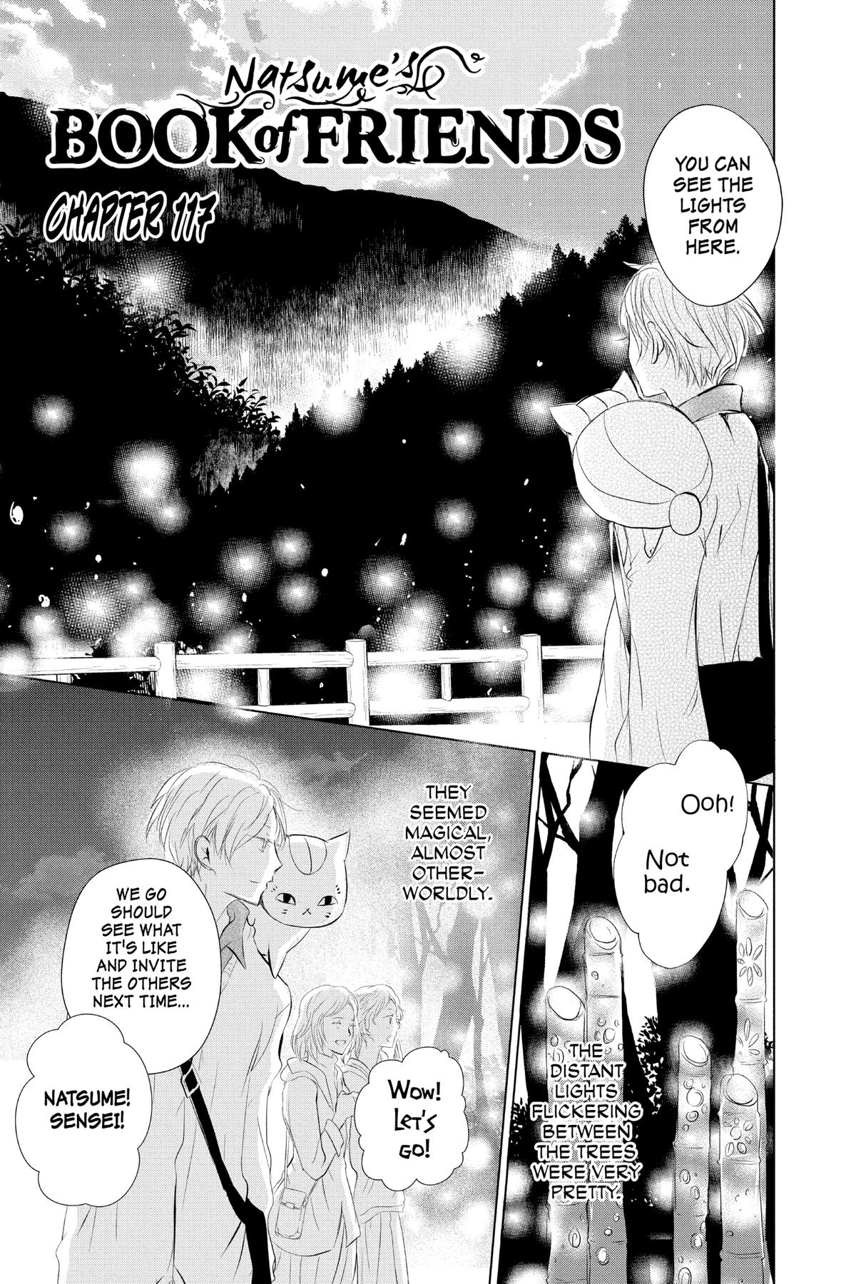 Natsume Yuujinchou Chapter 117 Page 3