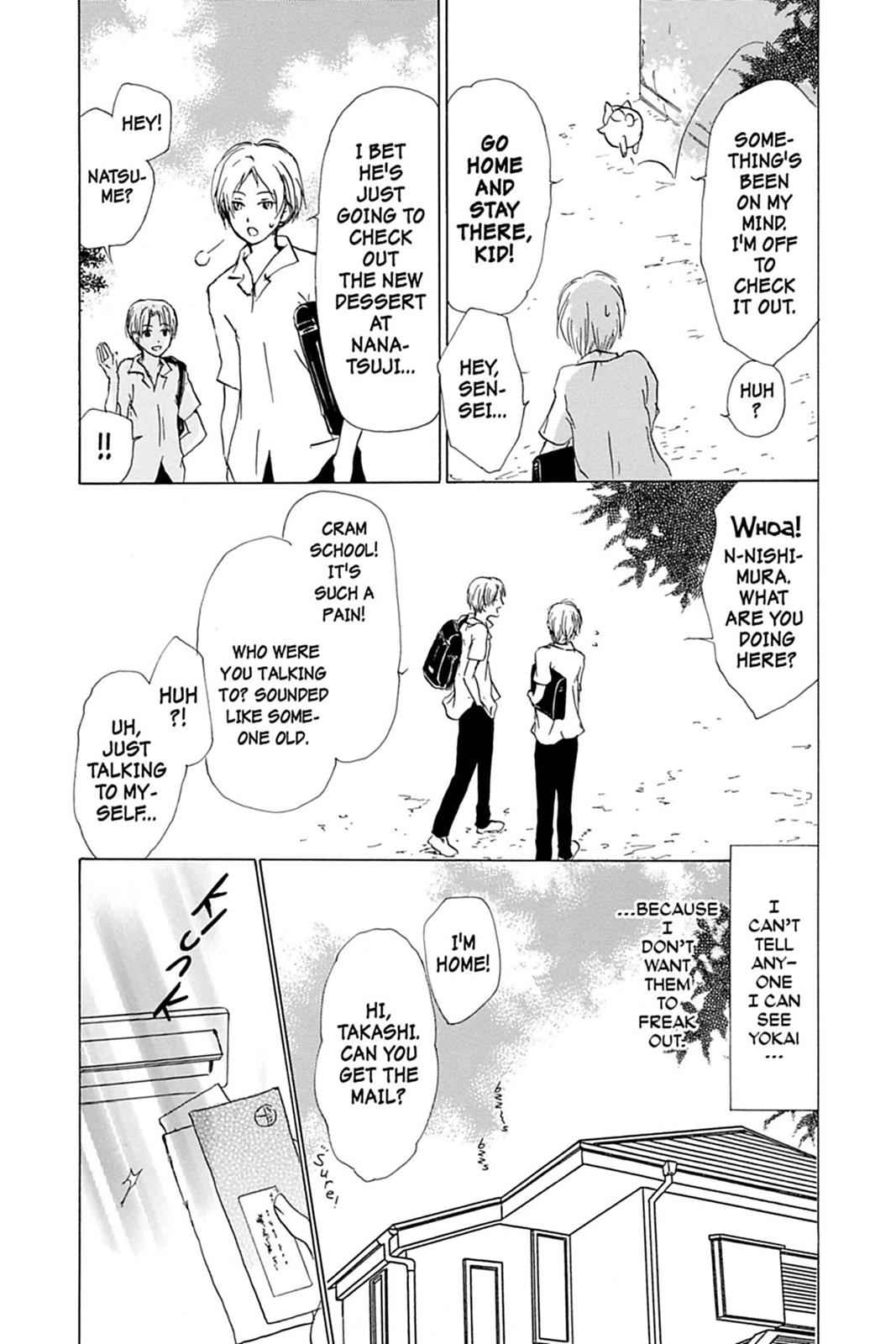 Natsume Yuujinchou Chapter 52 Page 8