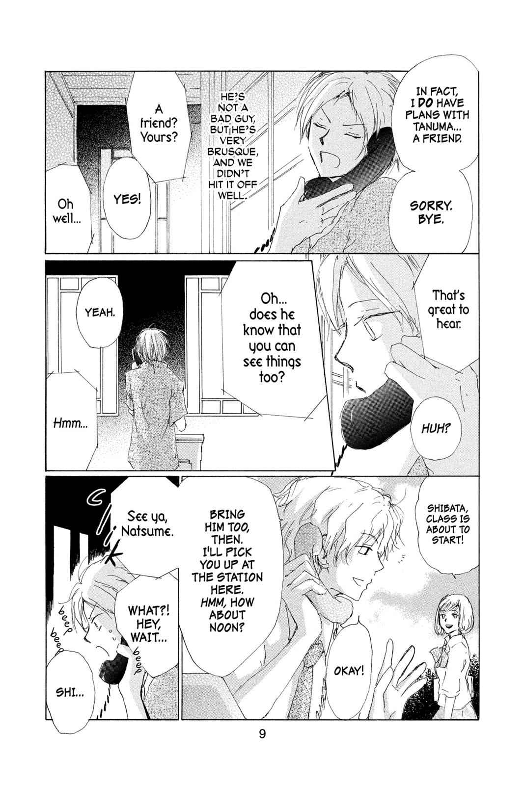 Natsume Yuujinchou Chapter 74 Page 10