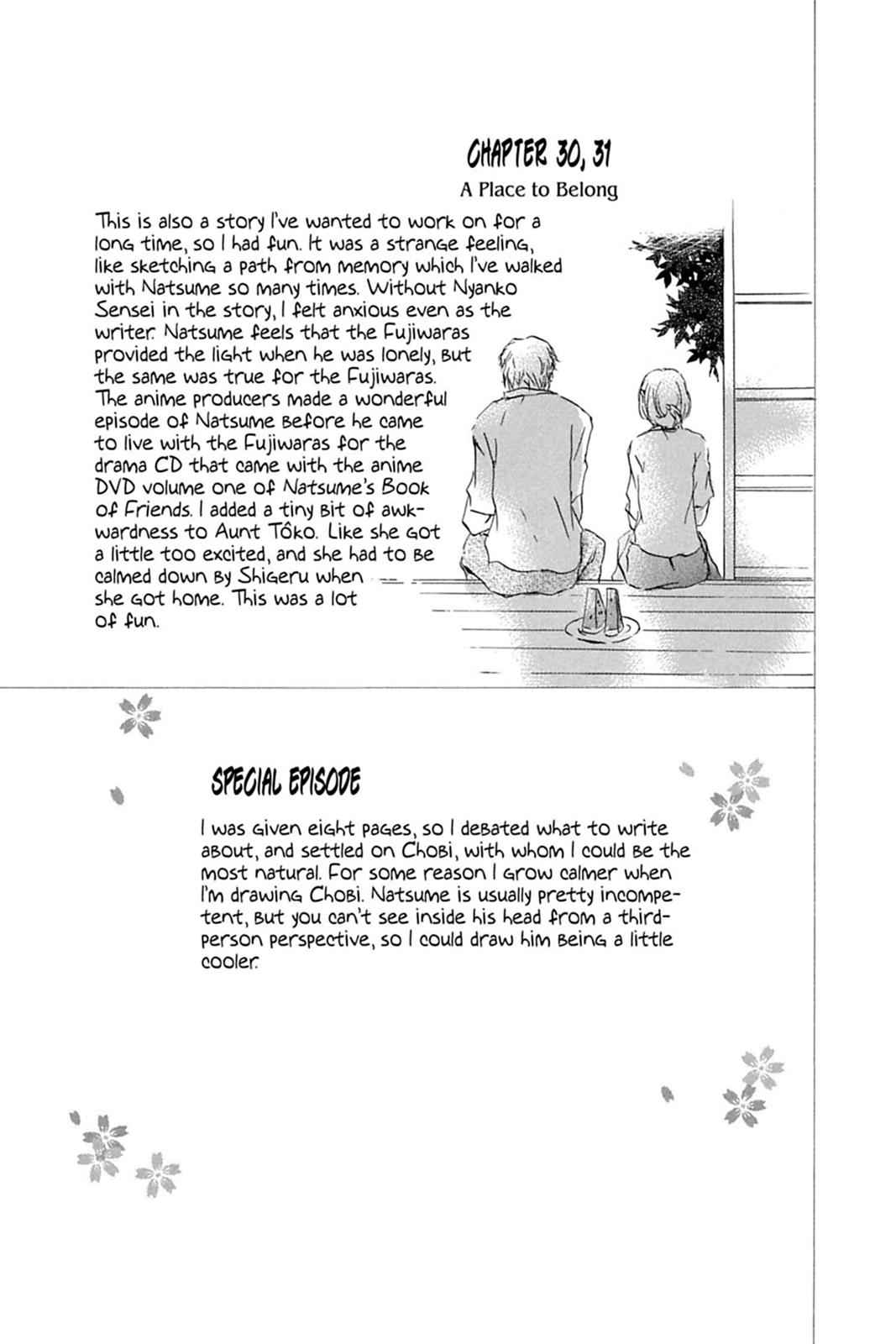 Natsume Yuujinchou Chapter 31.5 Page 11