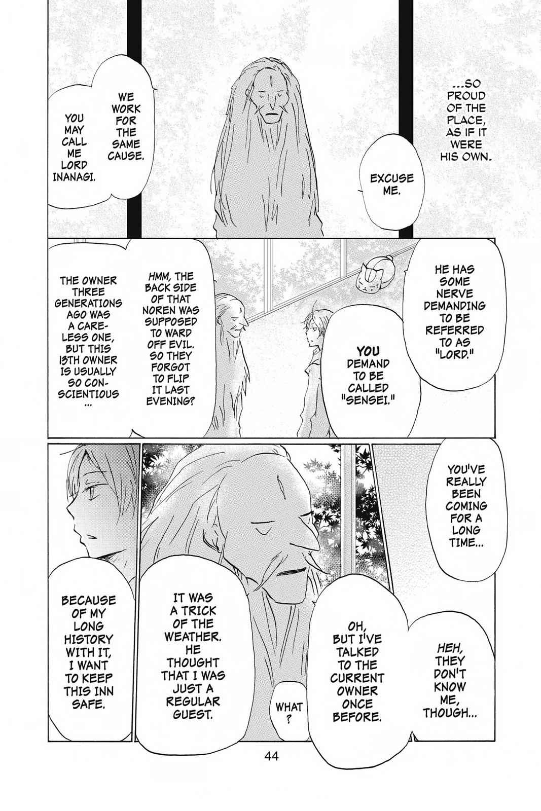Natsume Yuujinchou Chapter 86 Page 7