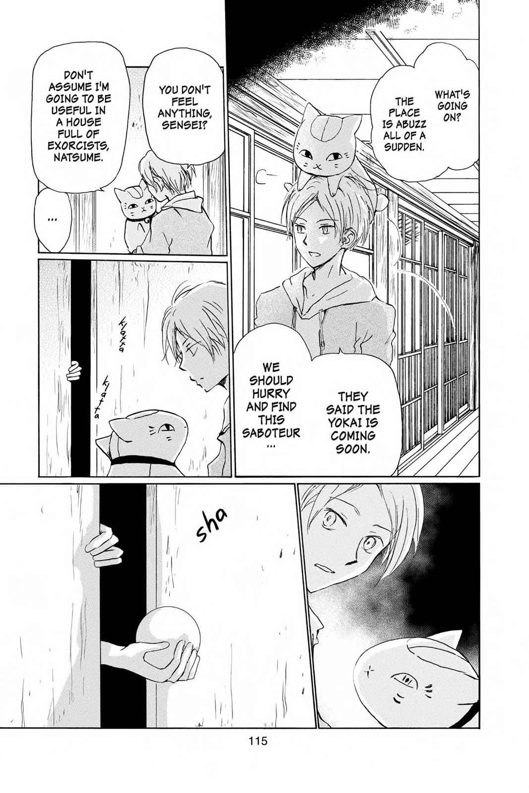 Natsume Yuujinchou Chapter 93 Page 3