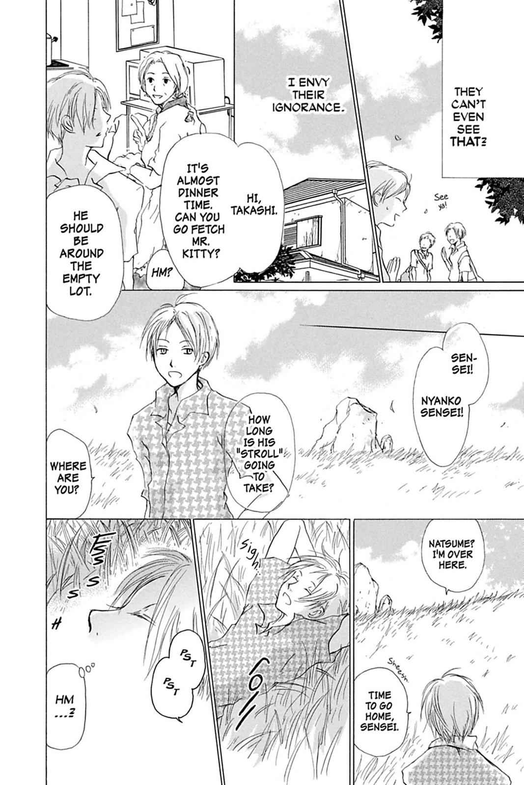 Natsume Yuujinchou Chapter 17 Page 4