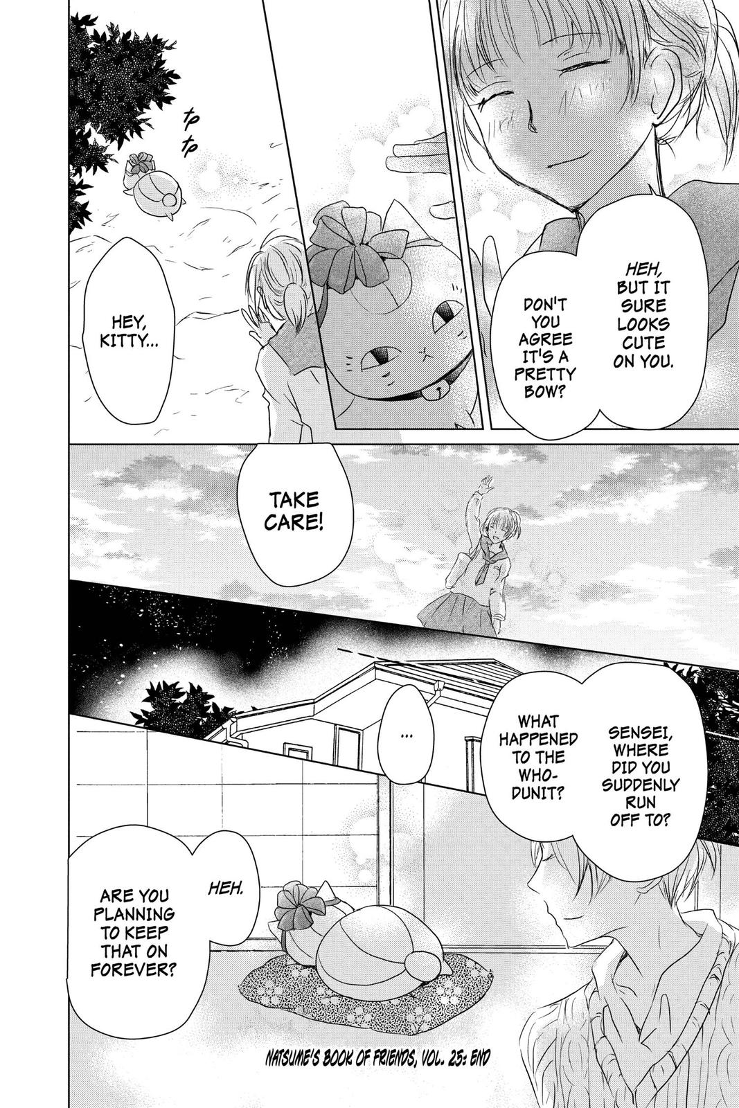 Natsume Yuujinchou Chapter 102.5 Page 8