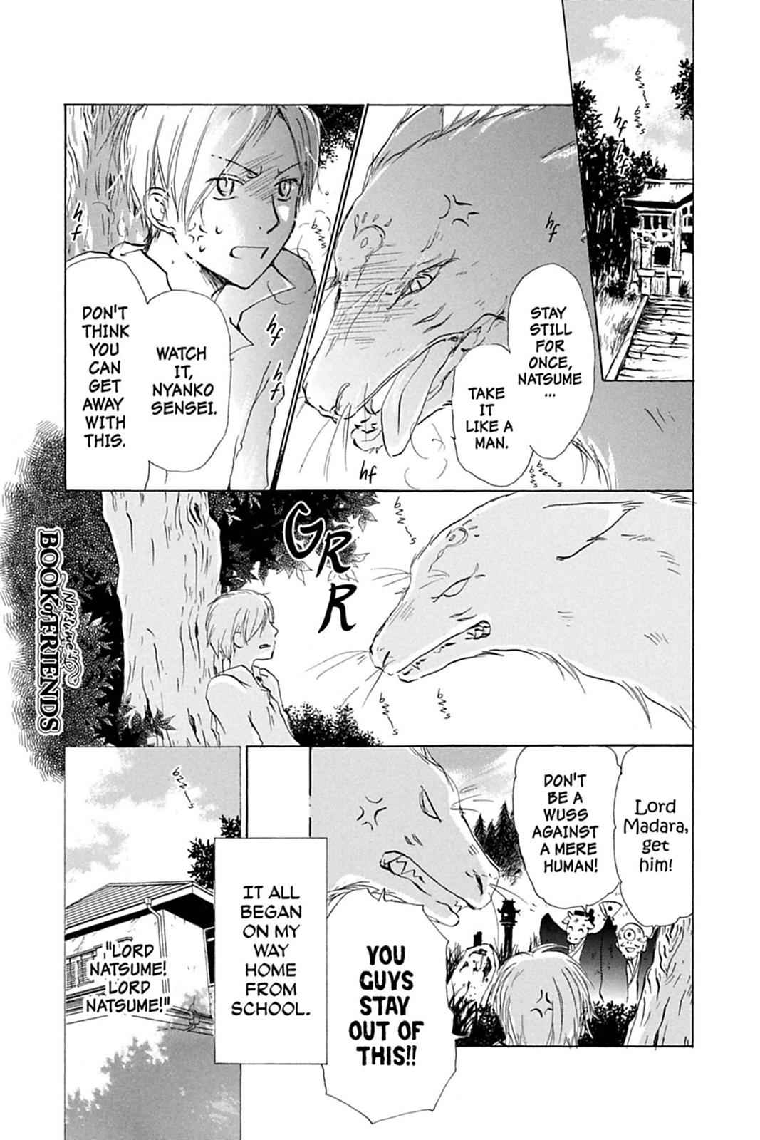 Natsume Yuujinchou Chapter 26.5 Page 1