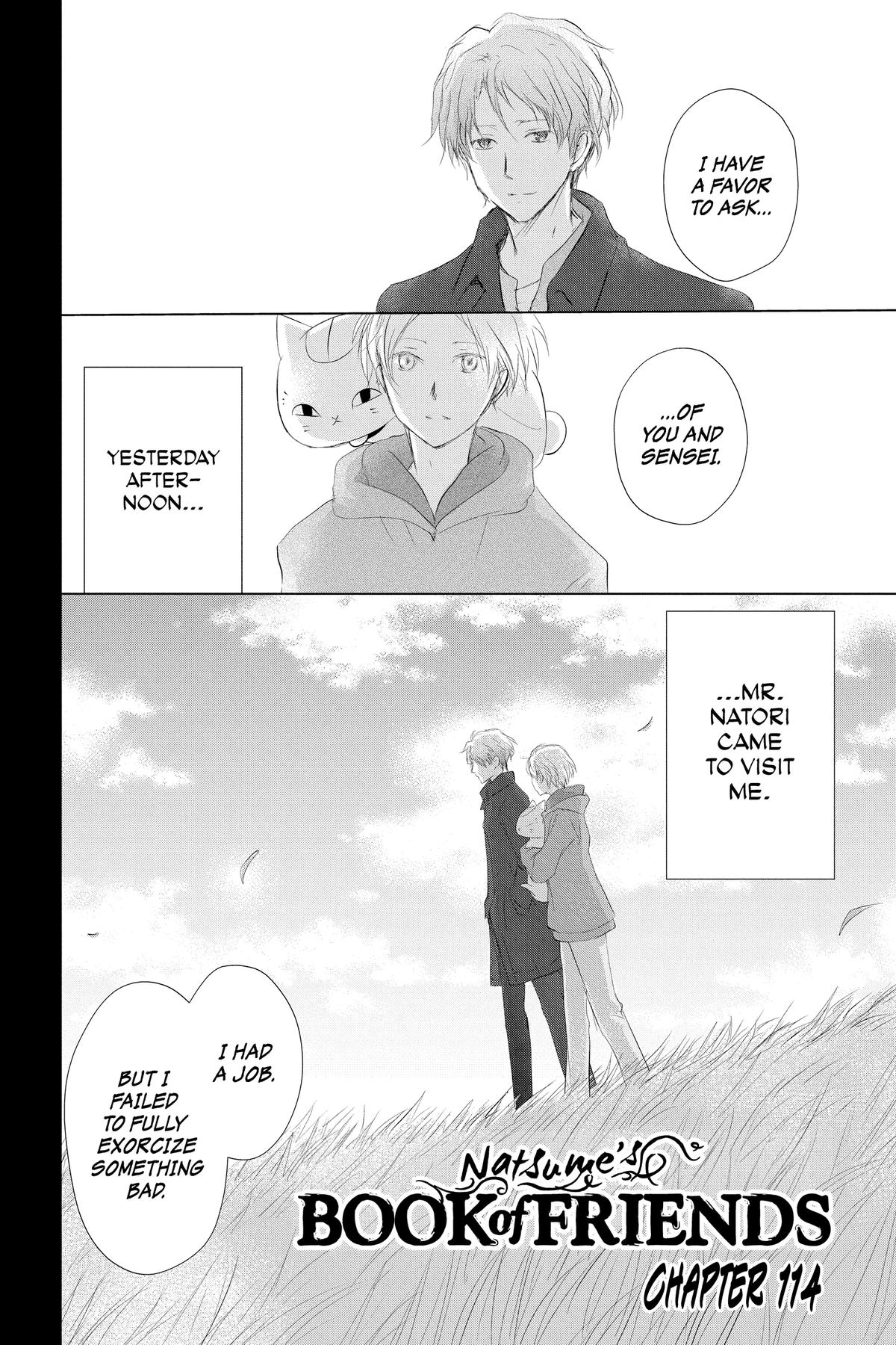 Natsume Yuujinchou Chapter 114 Page 2